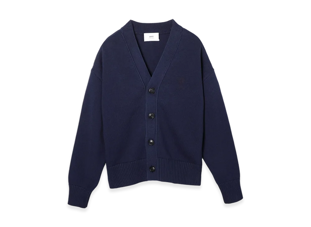 AMI PARIS De Coeur ADC Cardigan "Nauticblue"