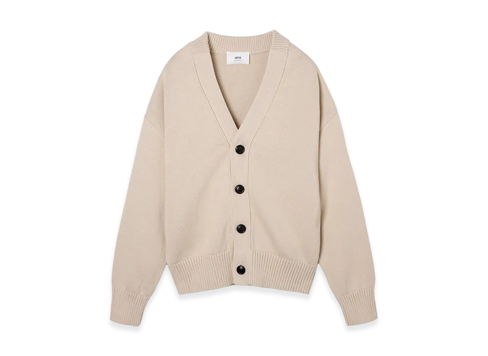 AMI PARIS De Coeur ADC Cardigan "Vanilla"