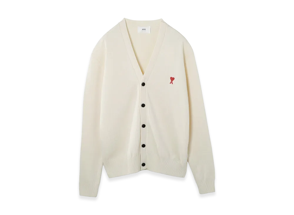 AMI PARIS De Coeur Cardigan "Vanilla"