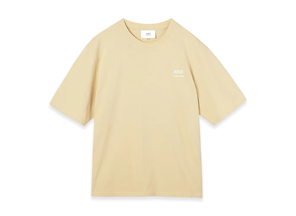 AMI PARIS Alexandre Mattiussi Tshirt "Cream"