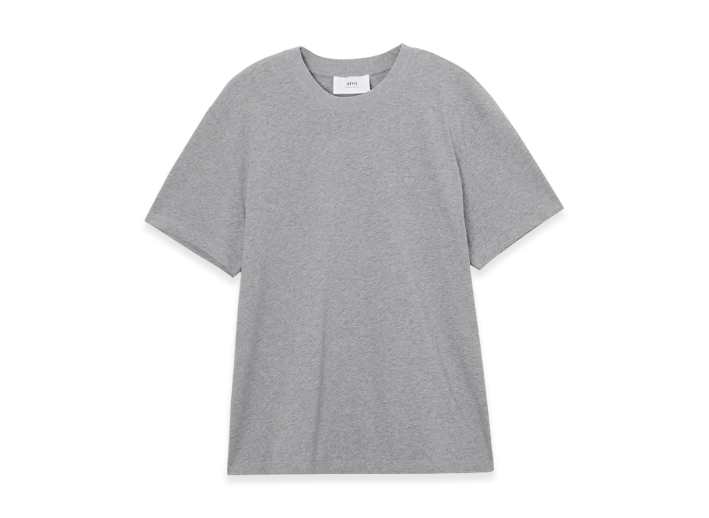 AMI PARIS De Coeur Tshirt "Heathergrey"