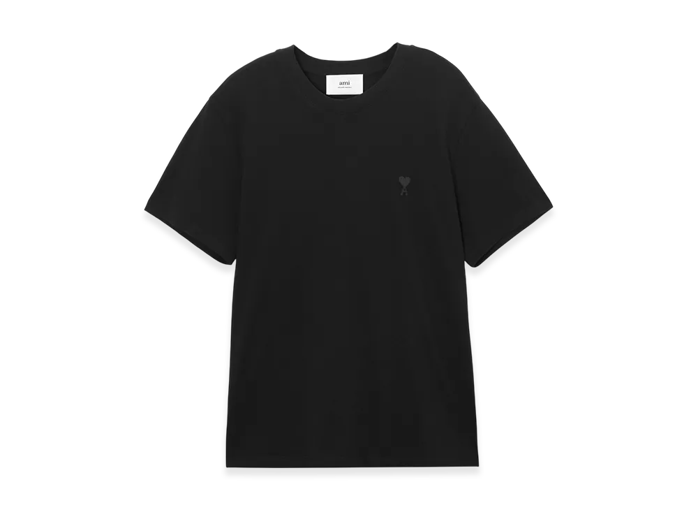 AMI PARIS De Coeur Tshirt "Black"