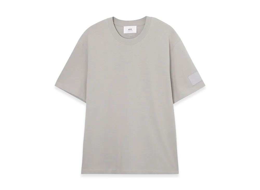 AMI PARIS Fade Out Tshirt "Pearlgrey"