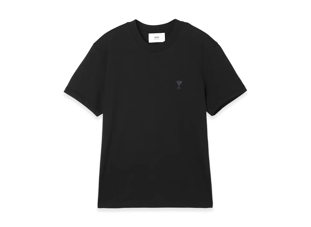 AMI PARIS Tonal ADC T-Shirt "Black"