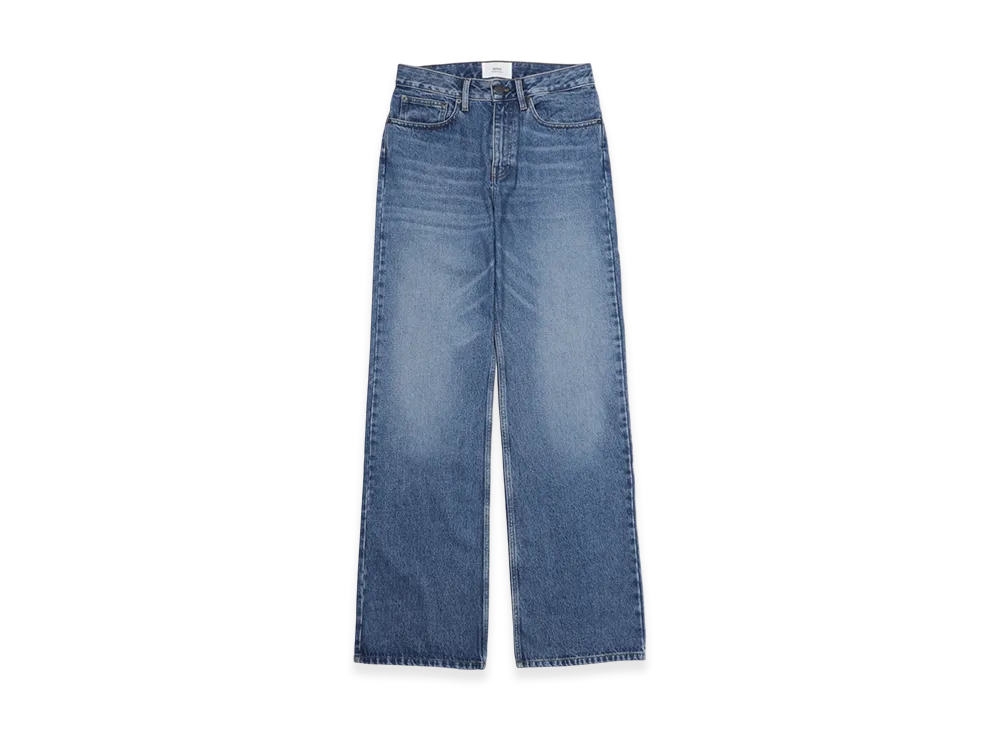 AMI PARIS Jean Boyfriend Fit Denim "Usedblue"
