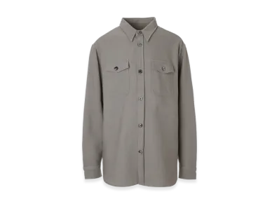 AMI PARIS Shirt Jacket "Taupe"