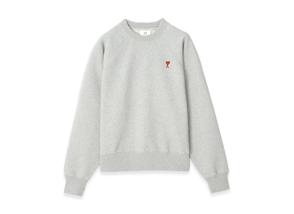 AMI PARIS De Coeur Sshirt "Heatherashgrey"