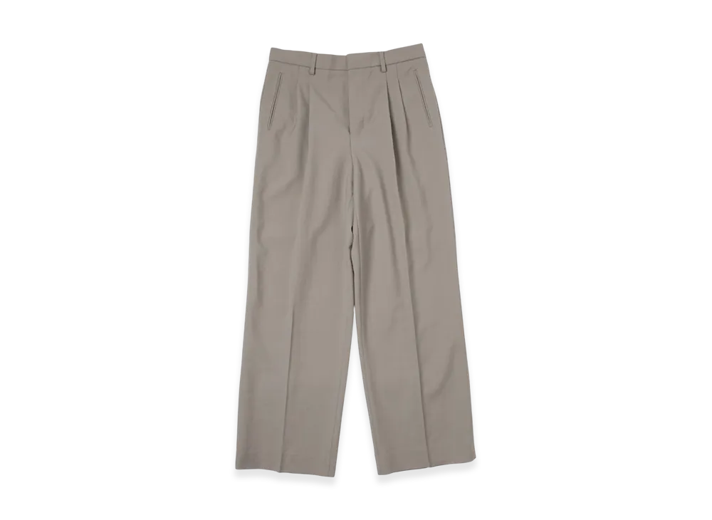 AMI PARIS Straight Fit Trousers "Taupe"