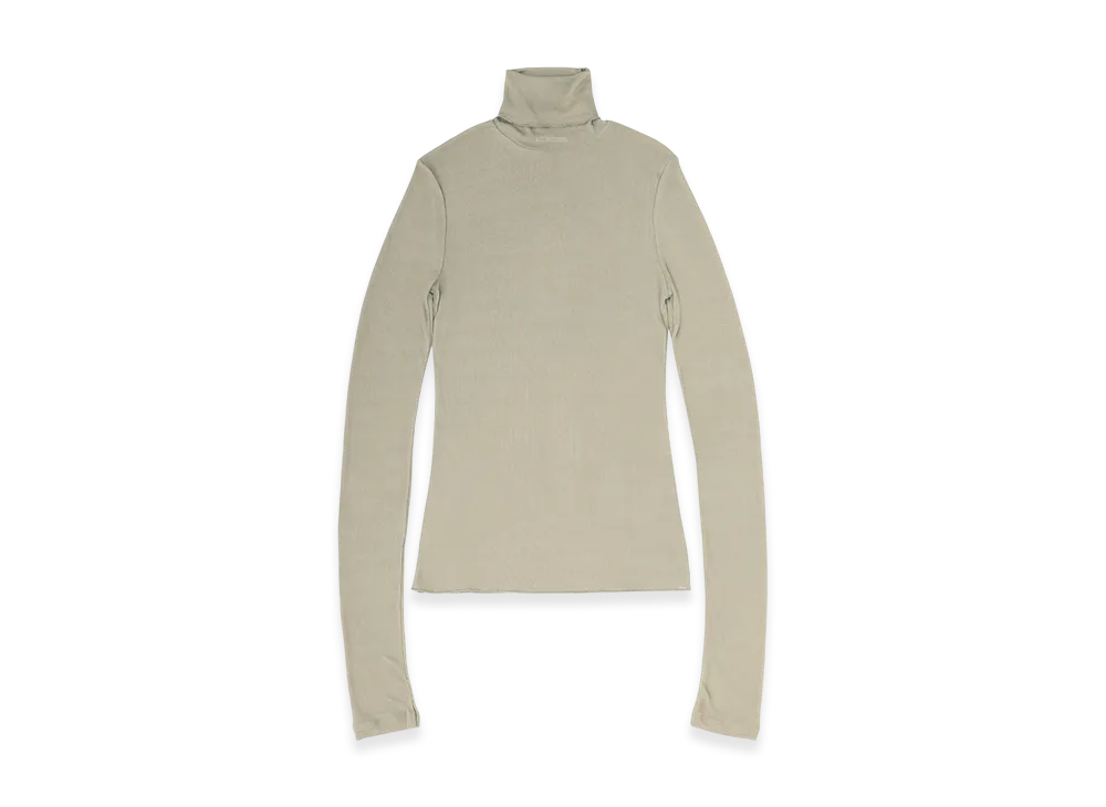 AMI PARIS Turtleneck Tshirt "Argile"