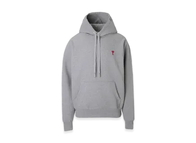 AMI PARIS De Coeur Hoodie "Heathergrey"