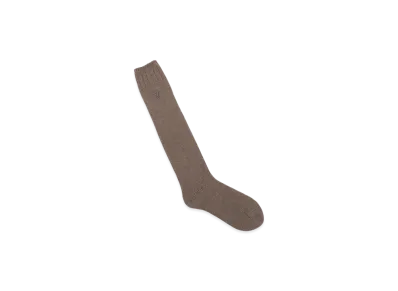 AMI PARIS ADC Knee High Socks "Taupe"