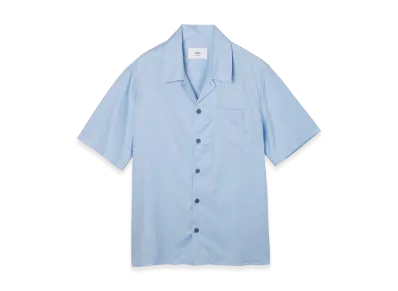 AMI PARIS Short Sleeve Shirt "Skyblue"