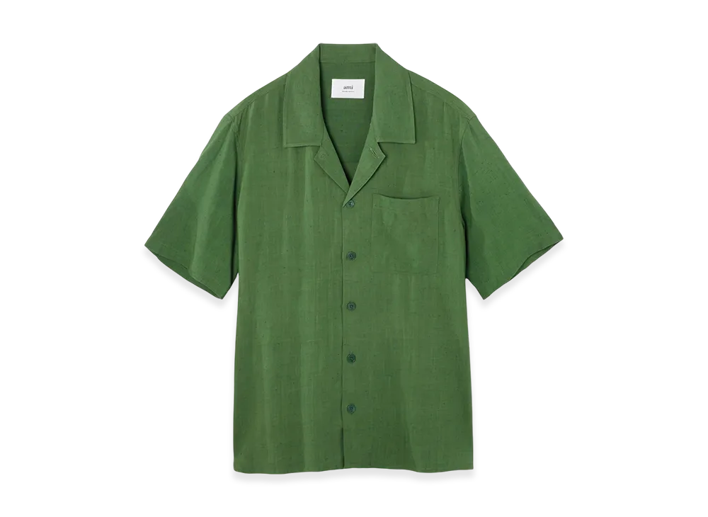 AMI PARIS Short Sleeve Shirt "Evergreen"
