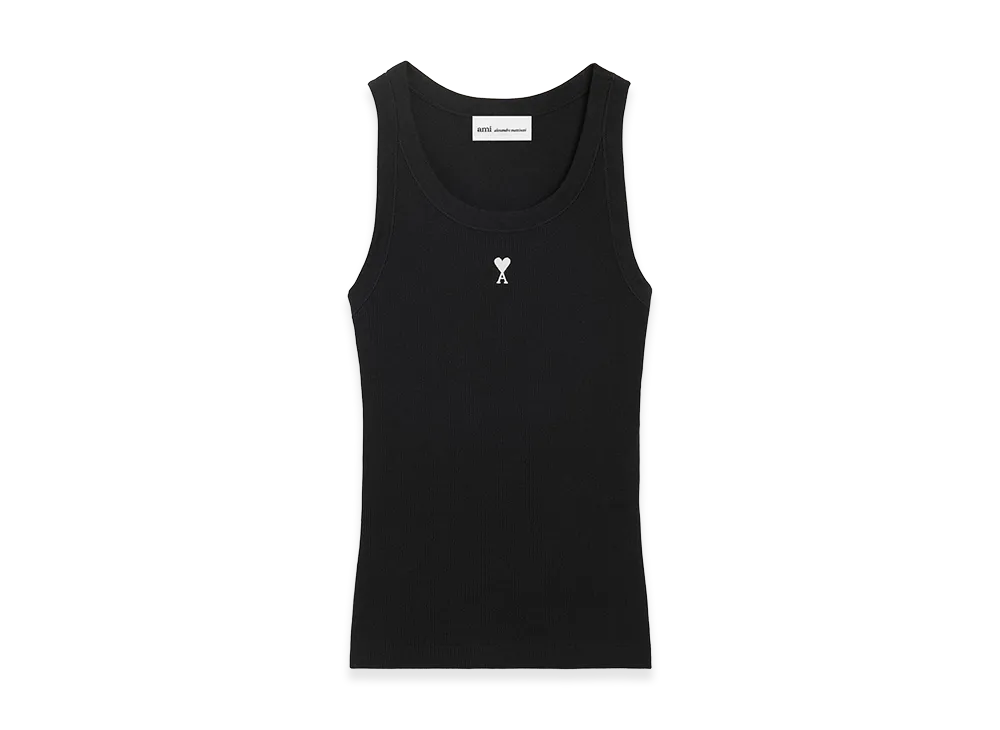AMI PARIS Cotton Ami De Coeur Tanktop 