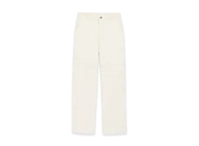AMI PARIS Cotton Worker Trousers "White"