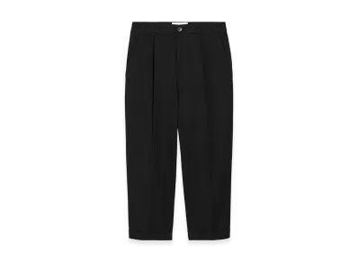 AMI PARIS Cotton Carrot Oversized Trousers "Black"