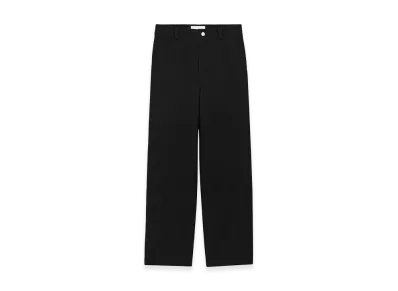 AMI PARIS New Wool Worker Trousers "Black"