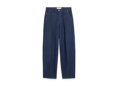 AMI PARIS Cotton Balloon Fit Jeans "Blue"
