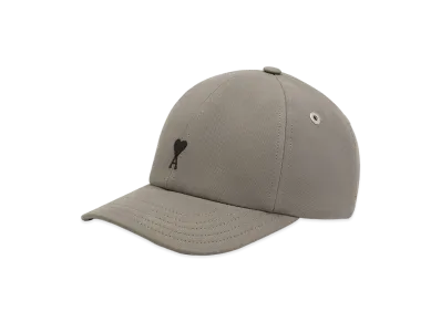 AMI PARIS Cotton Ami De Coeur Embroidery Cap "Grey"