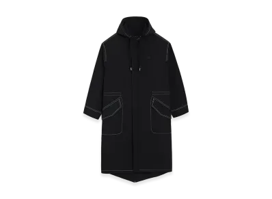 AMI PARIS Nylon Long Parka "Black"