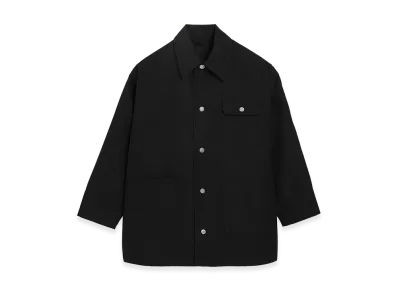 AMI PARIS New Wool Worker Jacket "Black"