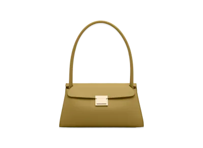 AMI PARIS Cow Leather Small Mimi Bag "Green"