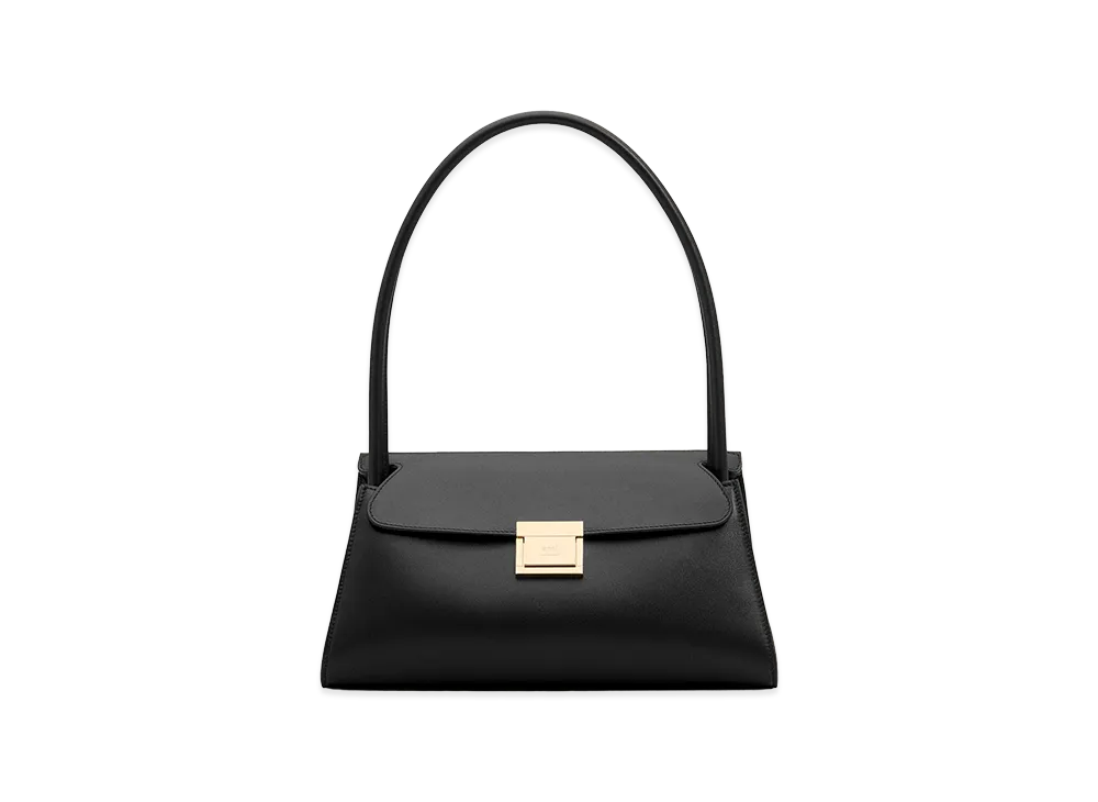 AMI PARIS Cow Leather Small Mimi Bag "Black"