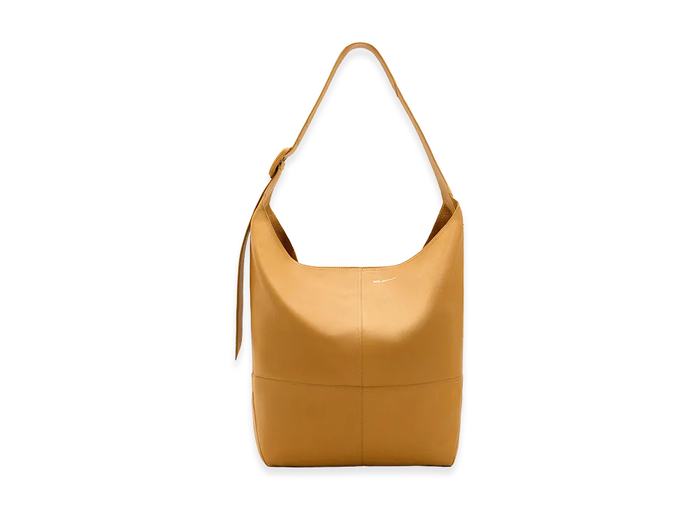 AMI PARIS Taurillon Leather Etienne Crossbody Bag "Yellow"
