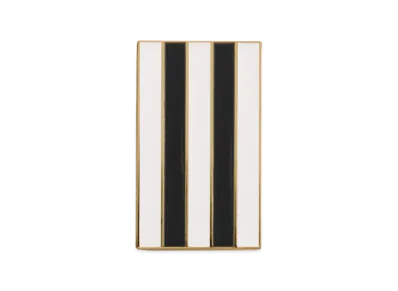 AMI PARIS Metal Ami De Coeur Stripes Small Box "Gold"