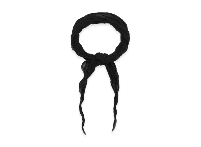 AMI PARIS Polyester Crumpled Gavroche "Black"
