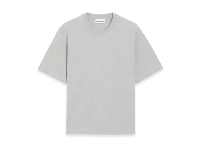 AMI PARIS Cotton Ami De Coeur Embossed T-Shirt "Grey"