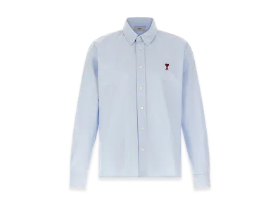 AMI PARIS 'Ami De Coeur' Shirt "Light Blue"