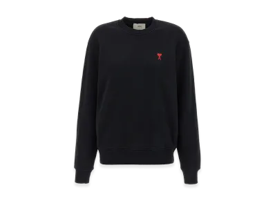 AMI PARIS Ami De Coeur Crewneck Sweatshirt "Black"