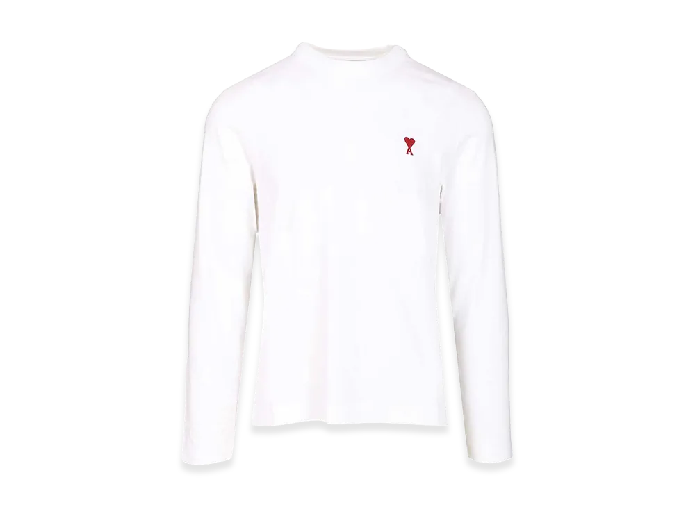 AMI PARIS Ami De Coeur Long-Sleeved T-Shirt "Black"