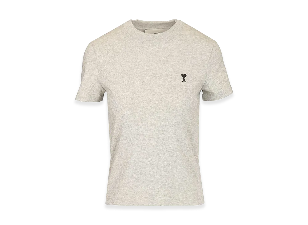 AMI PARIS Ami De Coeur Crew Neck T-Shirt "Grey"