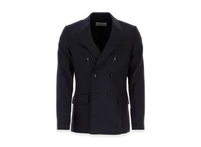 AMI PARIS Double Breasted Jacket "Navyblue"