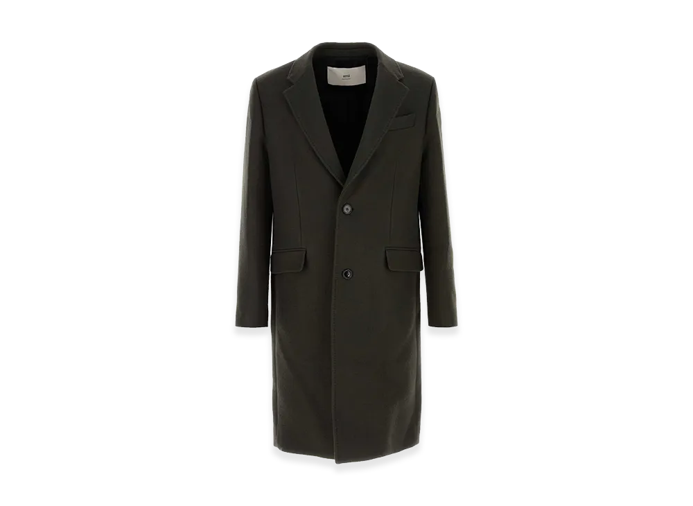 AMI PARIS Wool Coat "Grey"
