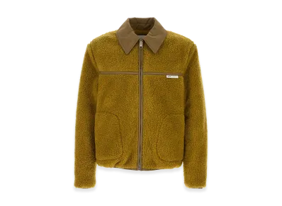 AMI PARIS Ochre Teddy Jacket "Yellow"