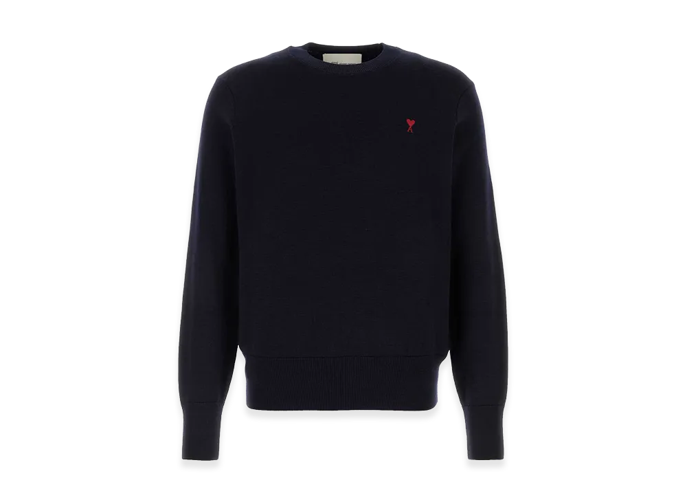 AMI PARIS Wool Sweater "Blue"