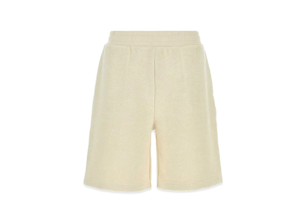 AMI PARIS Terry Fabric Bermuda Shorts "White"