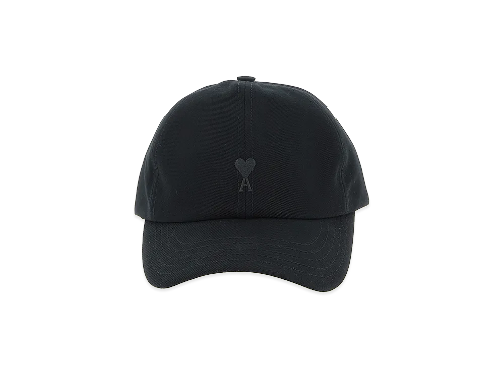 AMI PARIS Ami De Coeur Cotton Hat "Black"