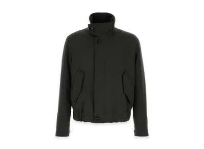 AMI PARIS Slate Wool Jacket "Black"