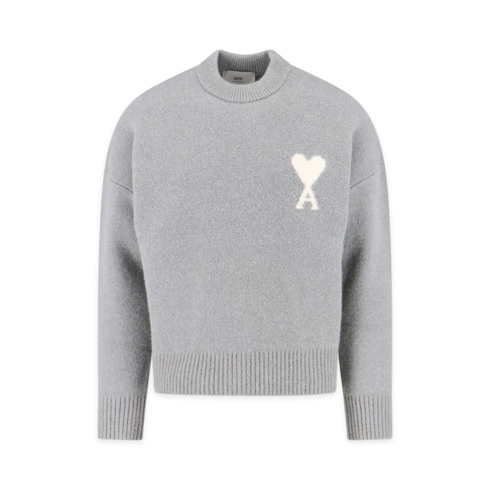AMI PARIS Ami Sweaters "Gray"