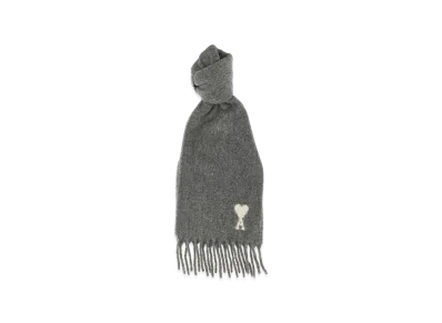 AMI PARIS Alpaca Scarf "Grey"