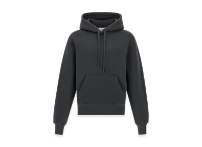 AMI PARIS Graphite Cotton Blend Sweatshirt "Grey"