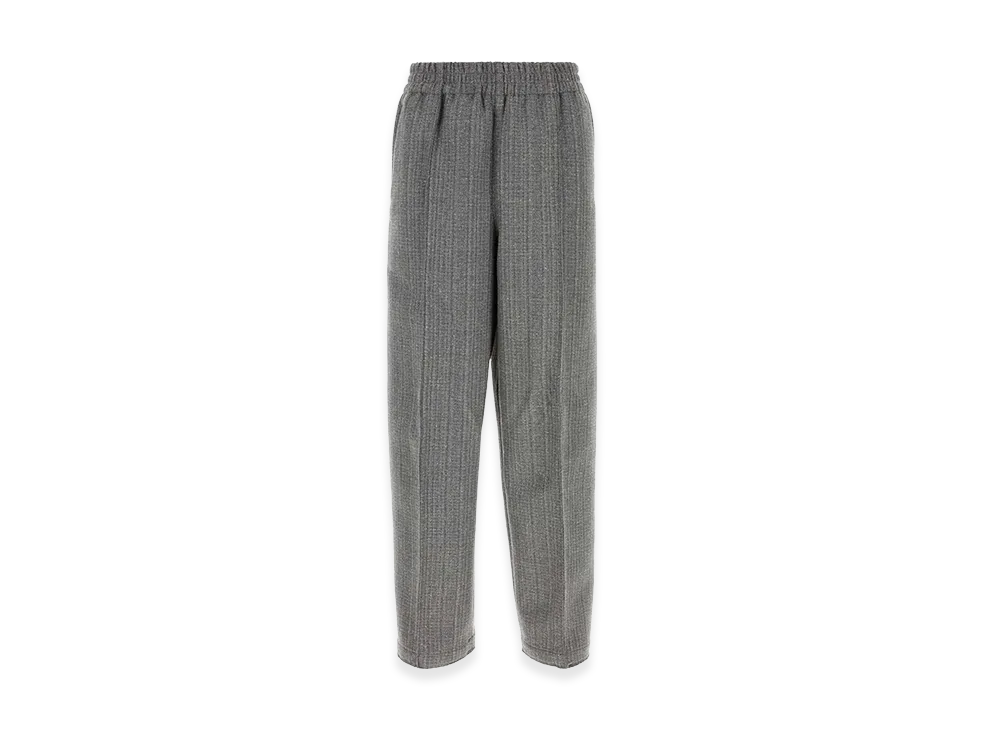 AMI PARIS Melange Wool Blend Pant "Grey"