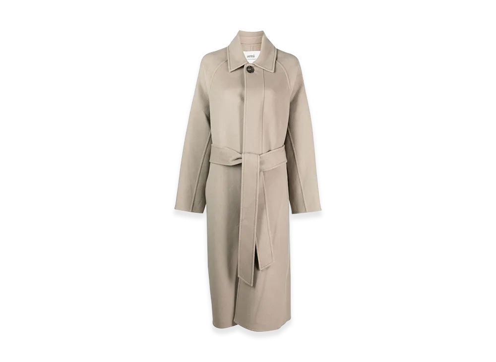 AMI PARIS Women's Coats "Gray"