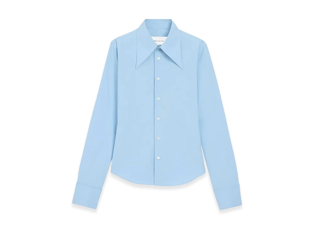 AMI PARIS Women's Shirts "Blue"
