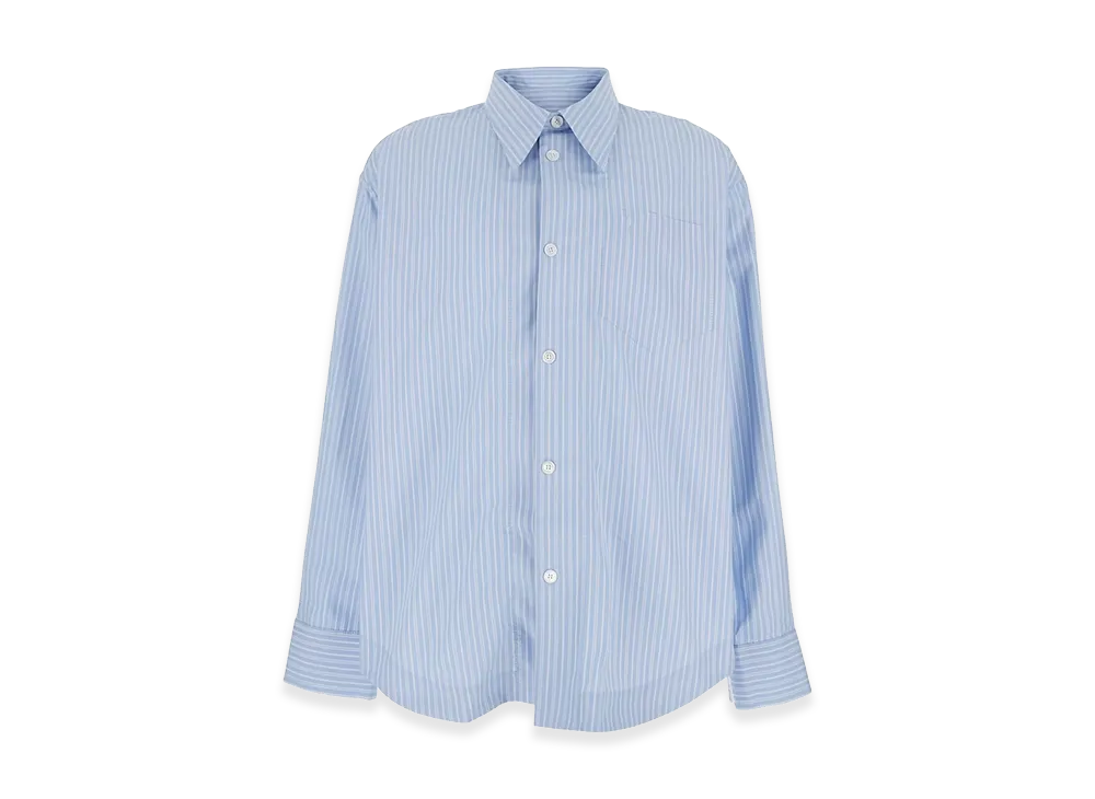 AMI PARIS Women's Shirts "Light Blue"