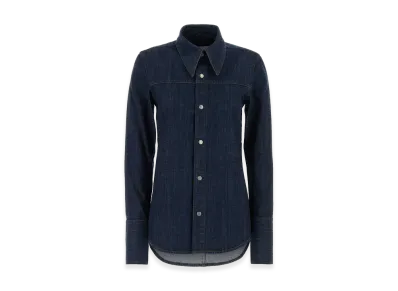 AMI PARIS Women's Denim Shirt "Blue"